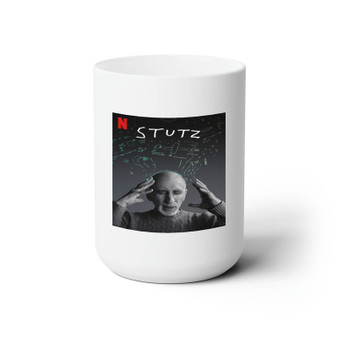 Stutz White Ceramic Mug 15oz Sublimation With BPA Free