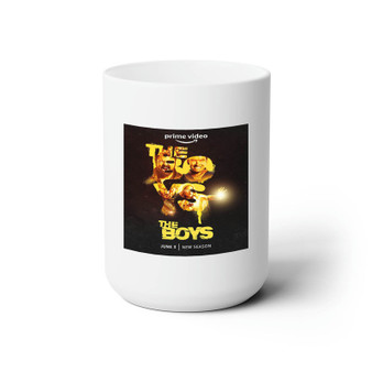 The Boys TV Series White Ceramic Mug 15oz Sublimation With BPA Free