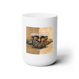 Uncharted Legacy of Thieves Collection White Ceramic Mug 15oz Sublimation With BPA Free