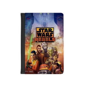 Star Wars Rebels PU Faux Leather Passport Black Cover Wallet Holders Luggage Travel