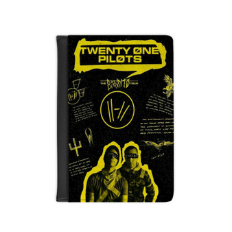 Twenty One Pilots The Bandito PU Faux Leather Passport Black Cover Wallet Holders Luggage Travel