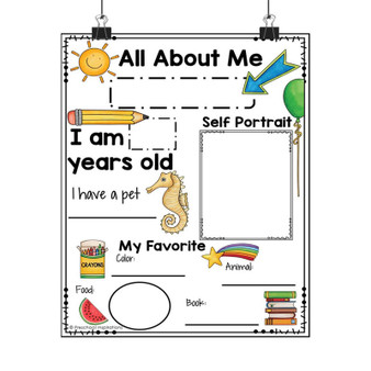 All About Me Art Print Satin Silky Poster for Home Decor