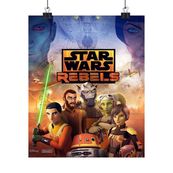 Star Wars Rebels Art Print Satin Silky Poster for Home Decor