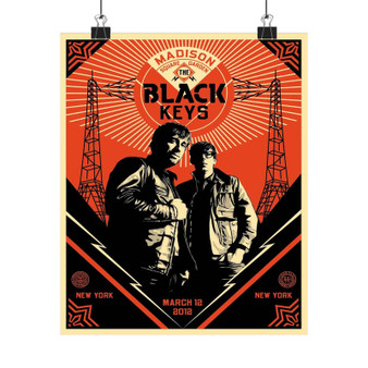 The Black Keys Obey Art Print Satin Silky Poster for Home Decor