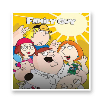 Family Guy 2022 White Transparent Vinyl Glossy Kiss-Cut Stickers