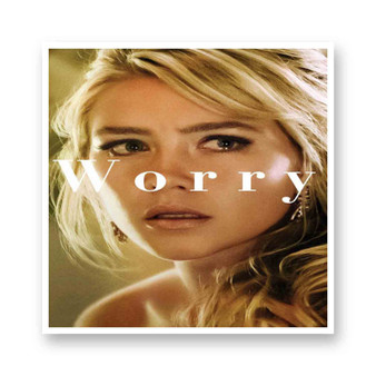 Florence Pugh Dont Worry Darling White Transparent Vinyl Glossy Kiss-Cut Stickers