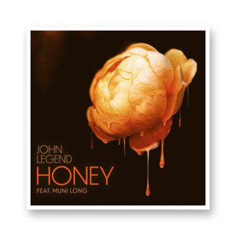 John Legend Honey White Transparent Vinyl Glossy Kiss-Cut Stickers