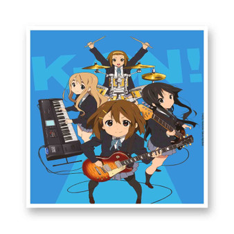 K On Anime White Transparent Vinyl Glossy Kiss-Cut Stickers