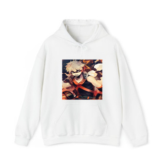 Bakugou Boku no Hero Academia Cotton Polyester Unisex Heavy Blend Hooded Sweatshirt Hoodie