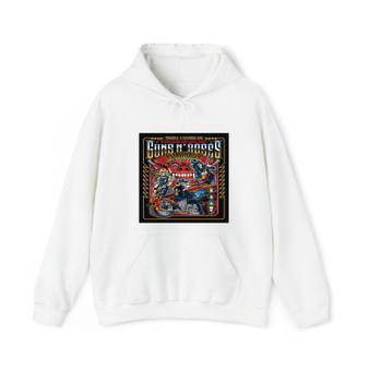 Gun N Roses Jakarta Cotton Polyester Unisex Heavy Blend Hooded Sweatshirt Hoodie