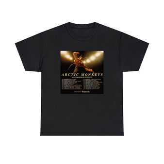 Arctic Monkeys 2023 Tour Classic Fit Unisex Heavy Cotton Tee T-Shirts Crewneck
