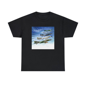 F 4 Phantom Poster Classic Fit Unisex Heavy Cotton Tee T-Shirts Crewneck