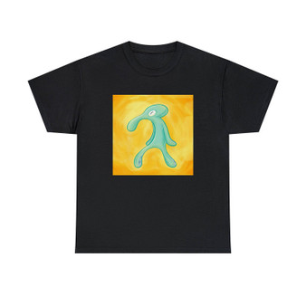 High Res Bold and Brash Squidward Classic Fit Unisex Heavy Cotton Tee T-Shirts Crewneck