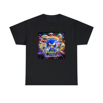 Sonic Prime Classic Fit Unisex Heavy Cotton Tee T-Shirts Crewneck