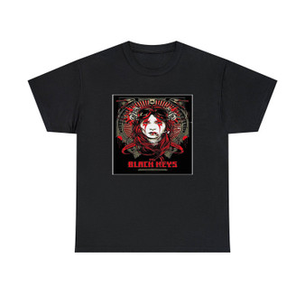 The Black Keys Classic Fit Unisex Heavy Cotton Tee T-Shirts Crewneck