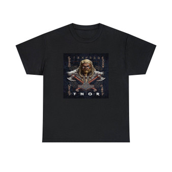 Thor Asgard Classic Fit Unisex Heavy Cotton Tee T-Shirts Crewneck