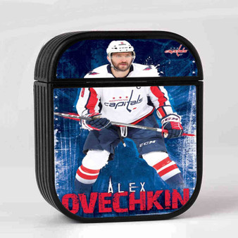 Alexander Ovechkin Washington Capitals Case for AirPods Sublimation Slim Hard Plastic Glossy