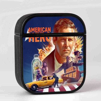 American Hero Case for AirPods Sublimation Slim Hard Plastic Glossy