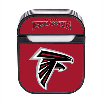 Atlanta Falcons NFL Case for AirPods Sublimation Slim Hard Plastic Glossy