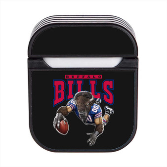 Buffalo Bills NFL Case for AirPods Sublimation Slim Hard Plastic Glossy