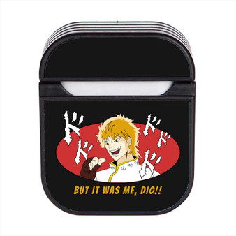 Jojo But It Was Me Dio Case for AirPods Sublimation Slim Hard Plastic Glossy