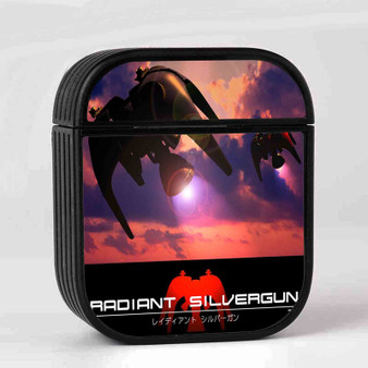 Radiant Silvergun Case for AirPods Sublimation Slim Hard Plastic Glossy
