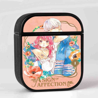 A Sign of Affection Case for AirPods Sublimation Slim Hard Plastic Glossy
