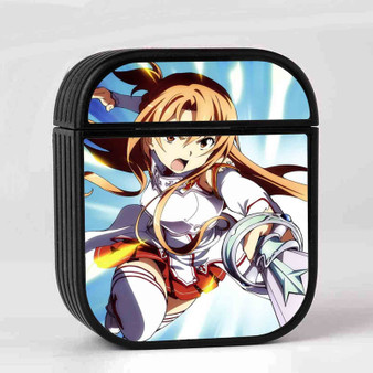 Asuna Sword Art Online Case for AirPods Sublimation Slim Hard Plastic Glossy