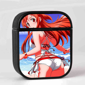 Asuna Sword Art Online Sexy Case for AirPods Sublimation Slim Hard Plastic Glossy