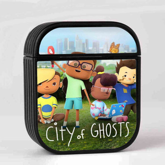 City of Ghosts Case for AirPods Sublimation Slim Hard Plastic Glossy