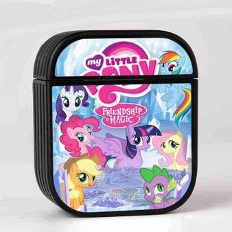 My Little Pony Friendship Is Magic Case for AirPods Sublimation Slim Hard Plastic Glossy