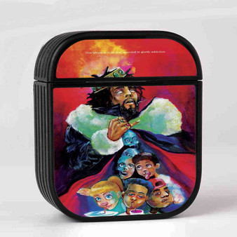 J Cole Album Case for AirPods Sublimation Slim Hard Plastic Glossy