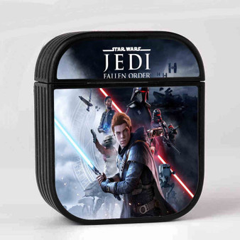 Star Wars Jedi Fallen Order Case for AirPods Sublimation Slim Hard Plastic Glossy