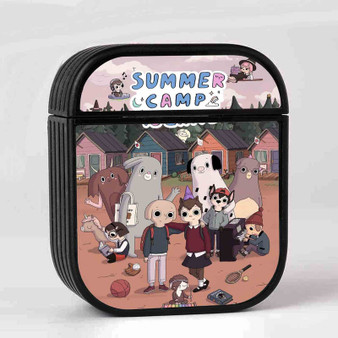 Summer Camp Island Case for AirPods Sublimation Slim Hard Plastic Glossy