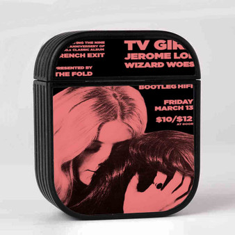 TV Girl Case for AirPods Sublimation Slim Hard Plastic Glossy