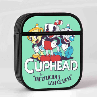 Cuphead The Delicious Last Course Case for AirPods Sublimation Slim Hard Plastic Glossy
