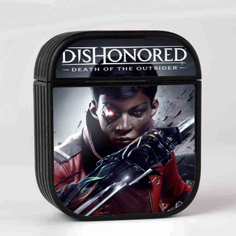 Dishonored Death of the Outsider Case for AirPods Sublimation Slim Hard Plastic Glossy