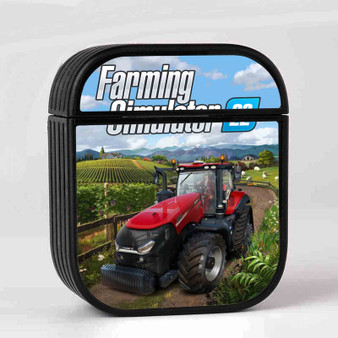 Farming Simulator 22 Case for AirPods Sublimation Slim Hard Plastic Glossy