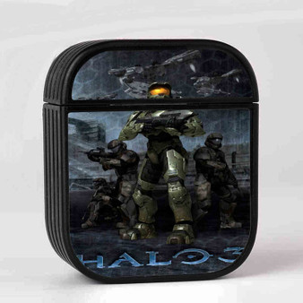 Halo 3 Spartan Case for AirPods Sublimation Slim Hard Plastic Glossy