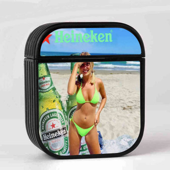 Heineken Beer Poster Case for AirPods Sublimation Slim Hard Plastic Glossy
