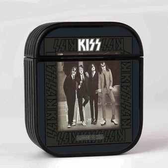 Kiss Dressed to Kill 1975 Case for AirPods Sublimation Slim Hard Plastic Glossy