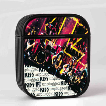 Kiss Kiss Unplugged 1996 Case for AirPods Sublimation Slim Hard Plastic Glossy