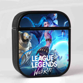 League of Legends Wild Rift Case for AirPods Sublimation Slim Hard Plastic Glossy