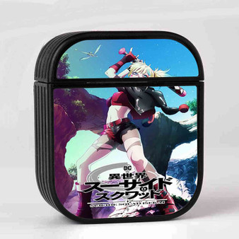 Suicide Squad Isekai Case for AirPods Sublimation Slim Hard Plastic Glossy