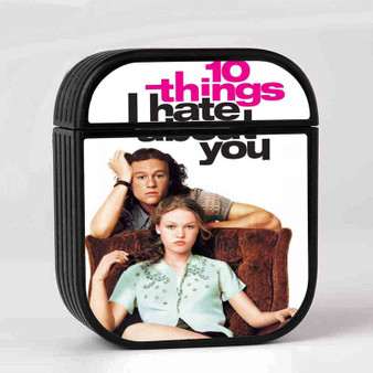 10 Things I Hate About You Poster Case for AirPods Sublimation Slim Hard Plastic Glossy