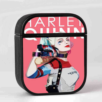 Harley Quinn Suicide Squad Case for AirPods Sublimation Slim Hard Plastic Glossy