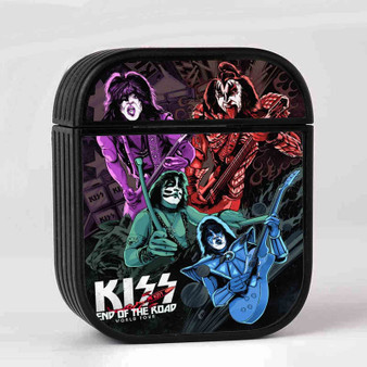 Kiss End Of The Road Case for AirPods Sublimation Slim Hard Plastic Glossy