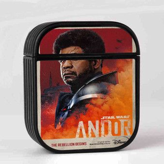 Star Wars Saw Gerrera Andor Case for AirPods Sublimation Slim Hard Plastic Glossy