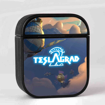 Teslagrad 2 Case for AirPods Sublimation Slim Hard Plastic Glossy