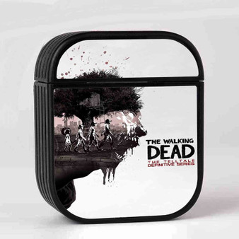 The Walking Dead The Definitive Series Case for AirPods Sublimation Slim Hard Plastic Glossy